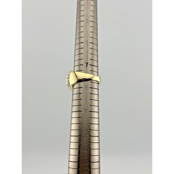 2ctw Baguette & Round Diamond Channel Set Band Ring in 18K Yellow Gold Size 7.5 - Picture 12 of 14